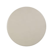 Fern 47" Beige Textured Faux Plaster Concrete Indoor / Outdoor Round Dining Table