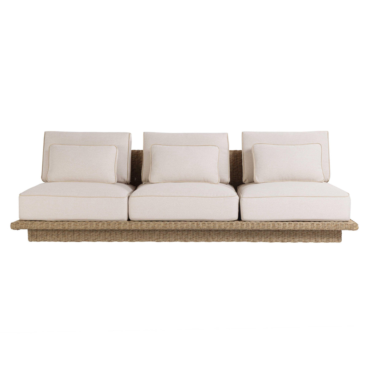 Mora Cream Outdoor Sofa (65"-96")