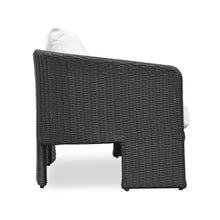 Alexa 80" Rattan Performance Fabric Outdoor Sofa