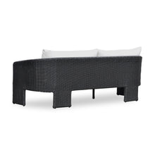 Alexa 80" Rattan Performance Fabric Outdoor Sofa