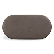 Suraya 55" Indoor/Outdoor Concrete Rounded Coffee Table