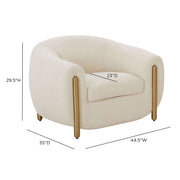 Lina Accent Chair by Inspire Me! Home Decor