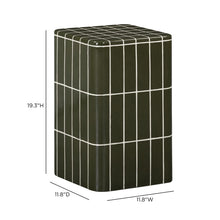 Tatiana Square Concrete Indoor/Outdoor Side Table