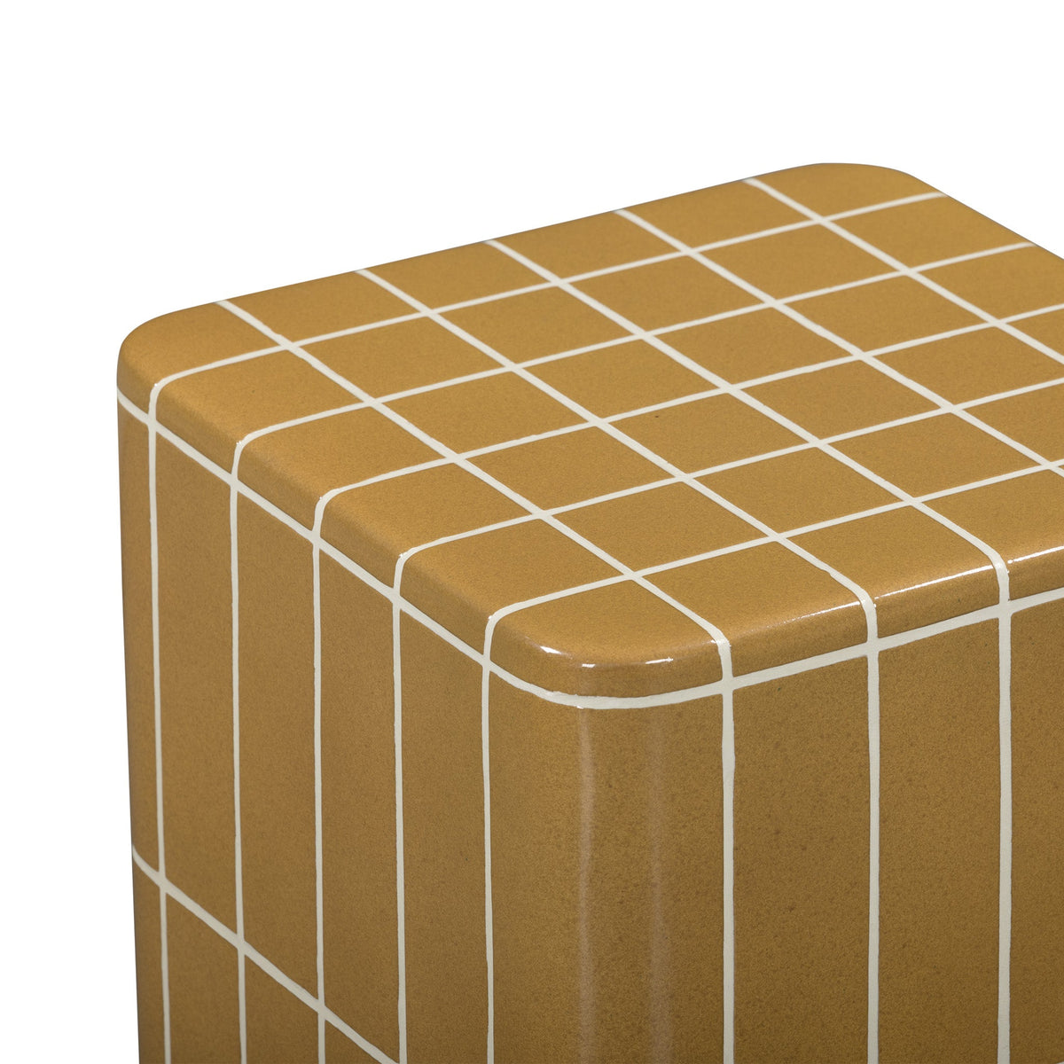 Tatiana Square Concrete Indoor/Outdoor Side Table