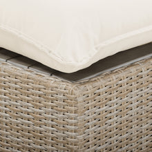 Cali 4-Piece Performance Fabric & Wicker Outdoor Sectional