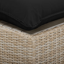 Cali 4-Piece Performance Fabric & Wicker Outdoor Sectional