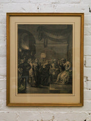 Christ brought by Roman soldiers before the high priest Annas by C. Bouzonnet Stella