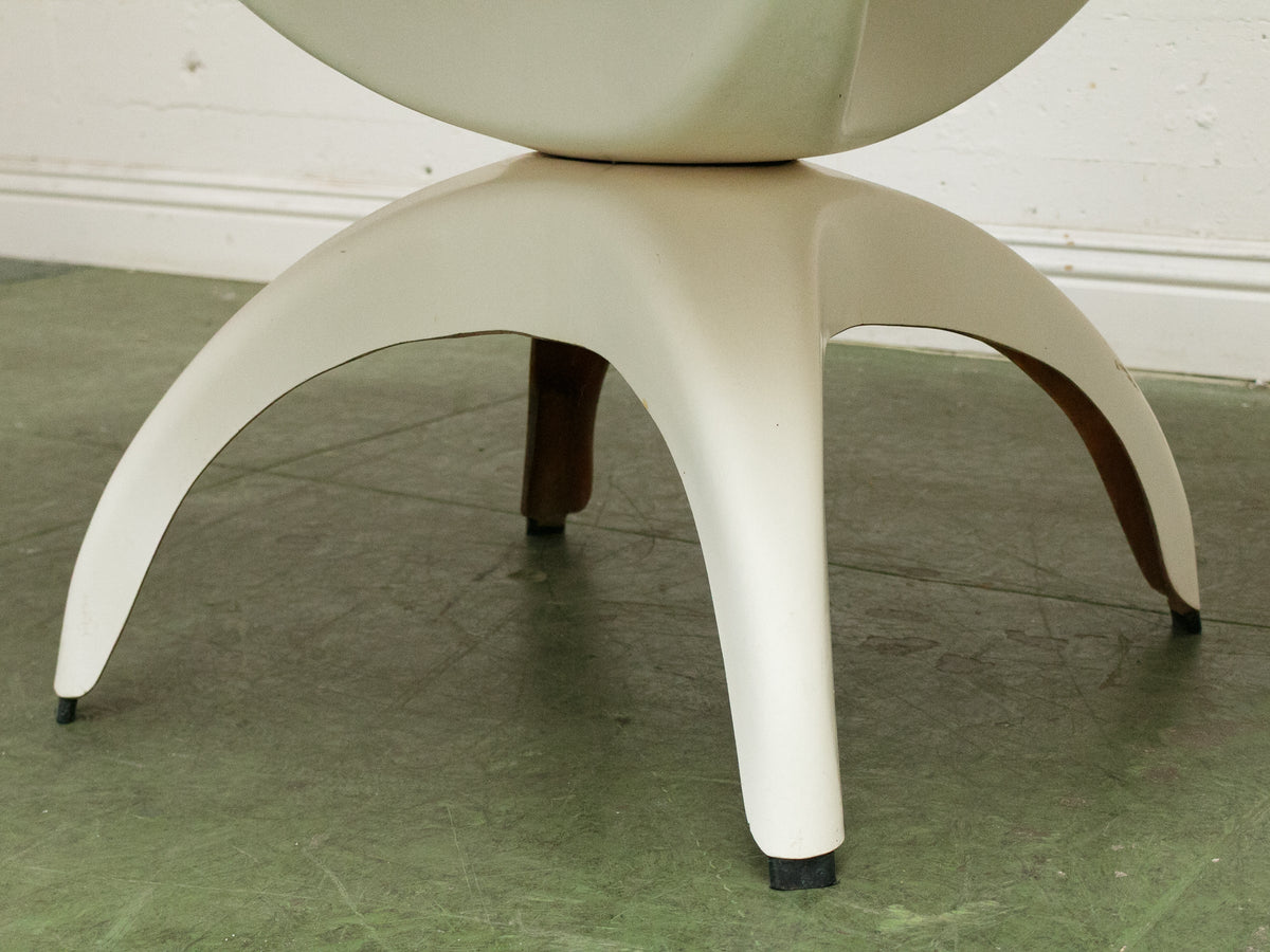 Atomic Fiberglass Outdoor Dining Table