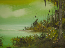 Original Vintage Oil Painting Whispers of the Bayou