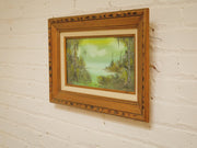 Original Vintage Oil Painting Whispers of the Bayou
